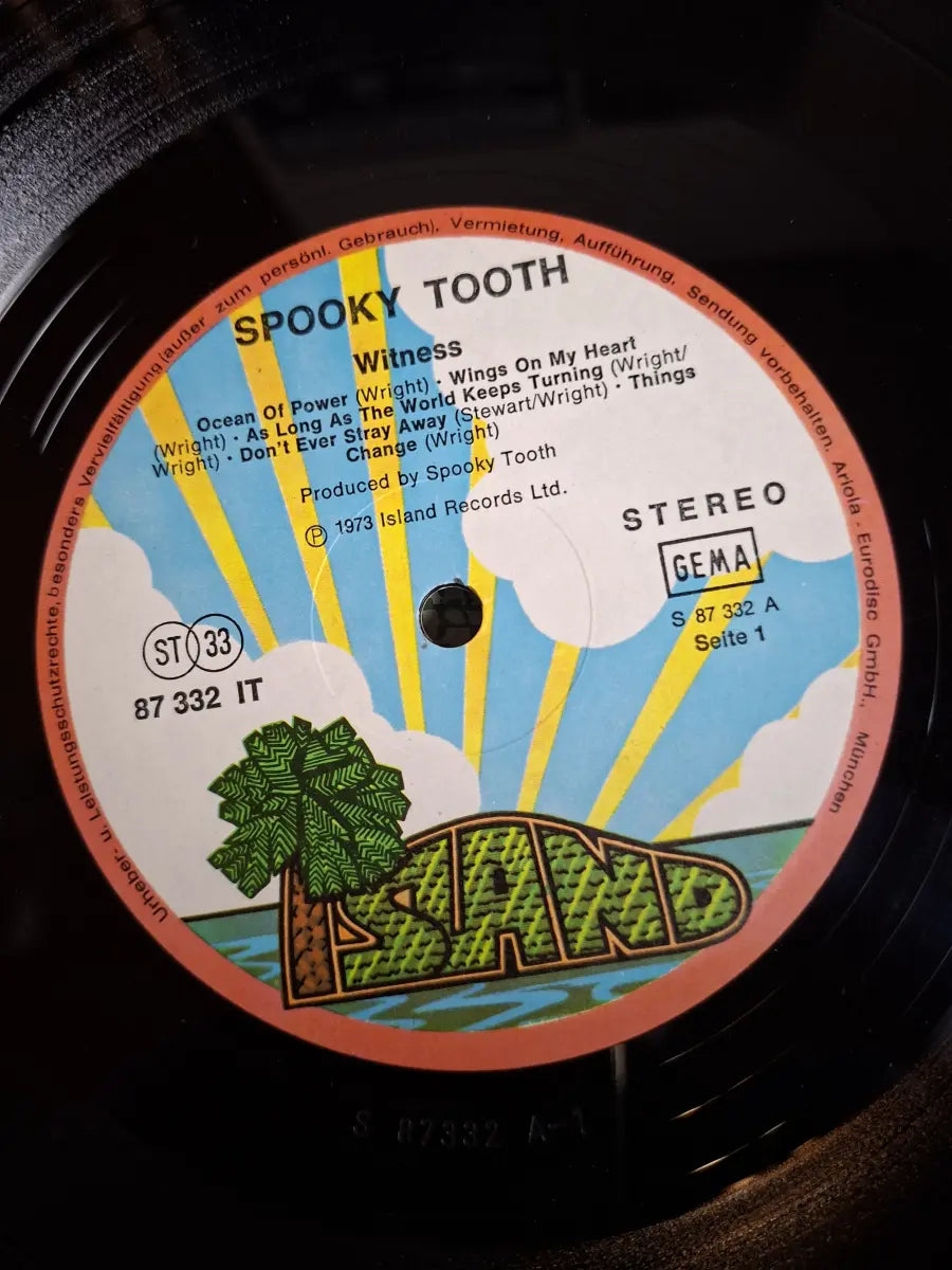 Spooky Tooth ‎– Witness