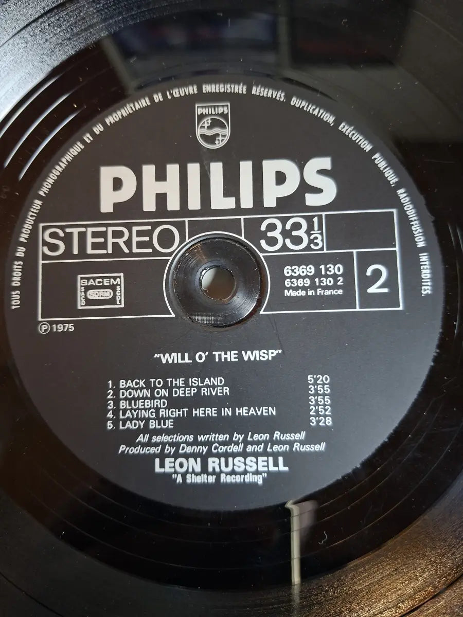Leon Russell ‎– Will O' The Wisp