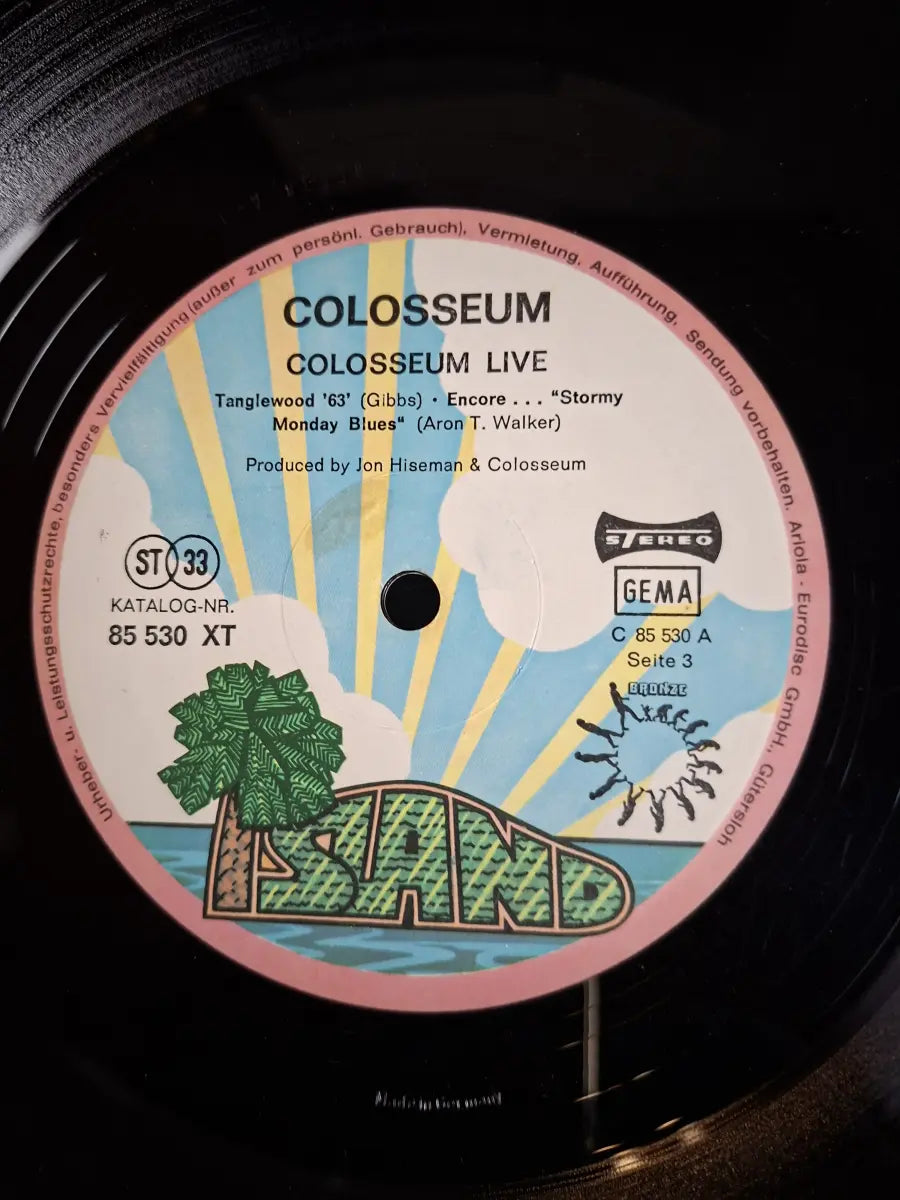 Colosseum ‎– Colosseum Live