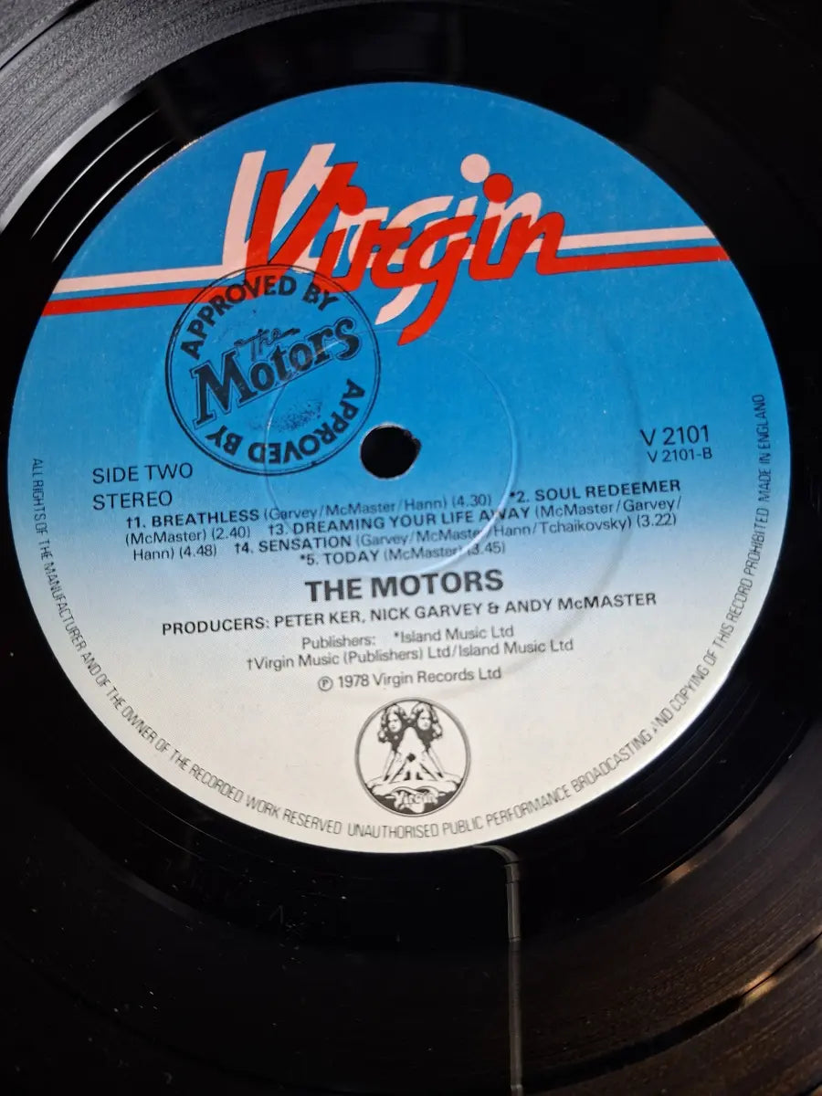 The Motors – Approved By The Motors