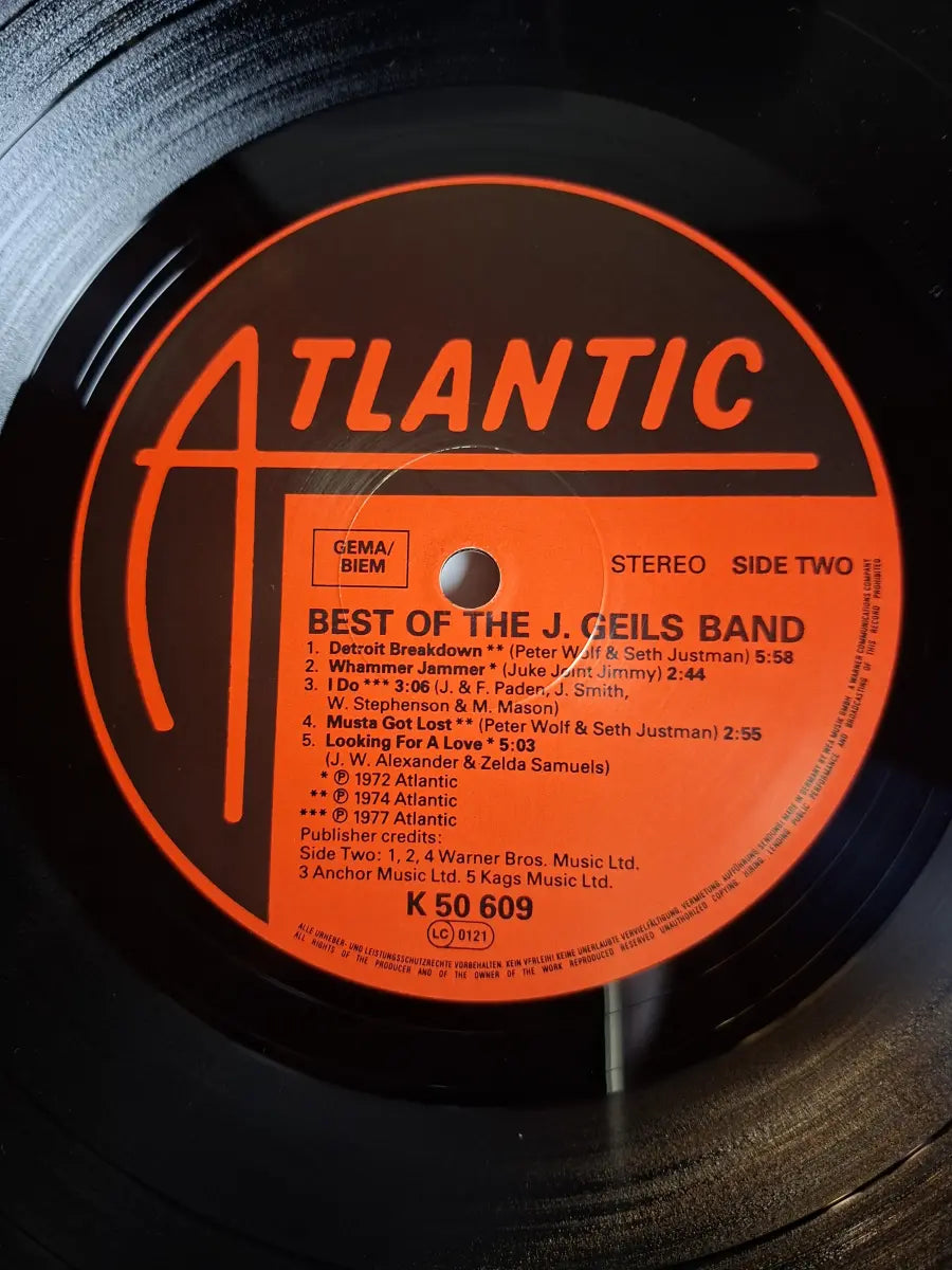 The J. Geils Band – Best Of The J. Geils Band