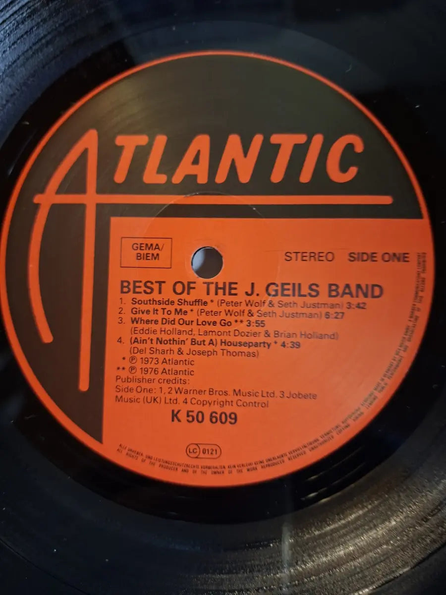 The J. Geils Band – Best Of The J. Geils Band
