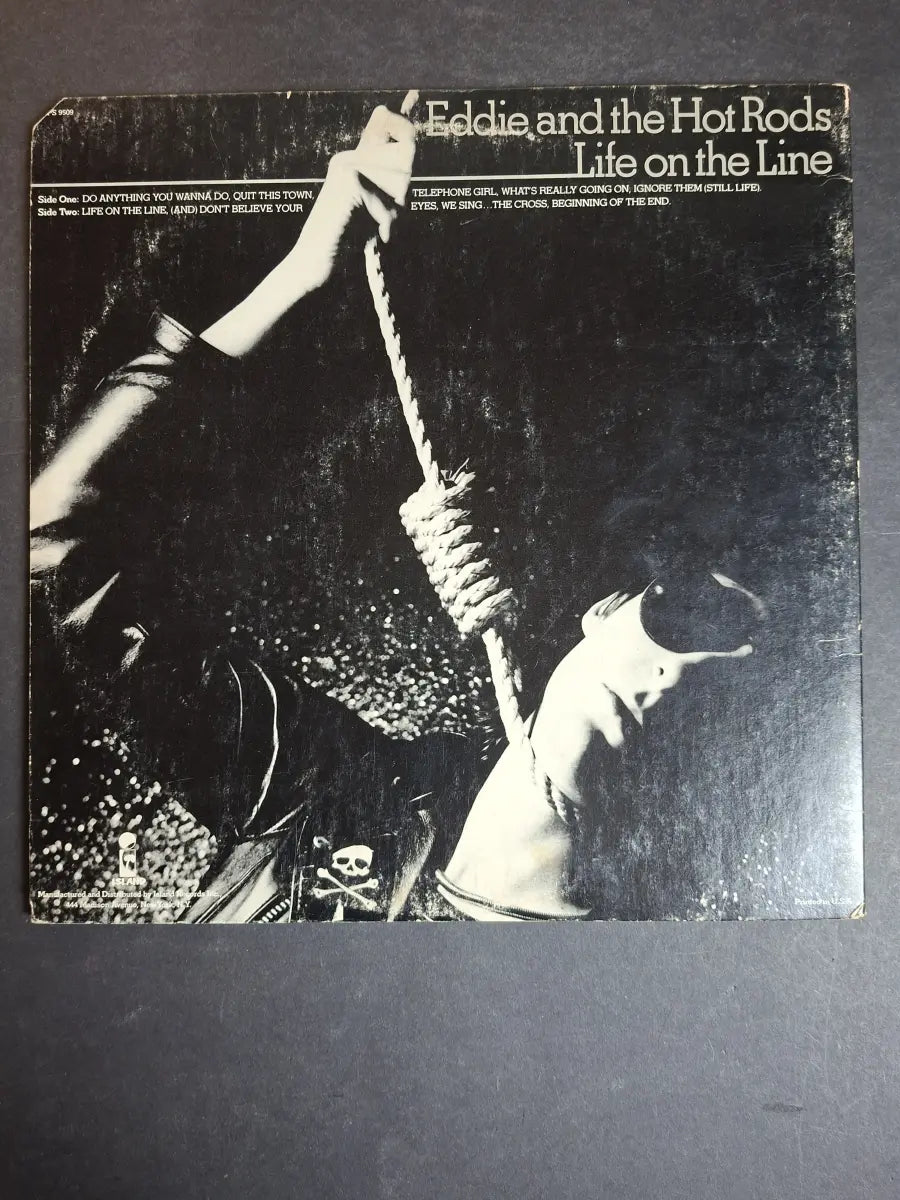 Eddie And The Hot Rods ‎– Life On The Line
