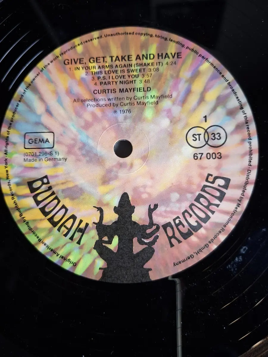 Curtis Mayfield – Give, Get, Take And Have