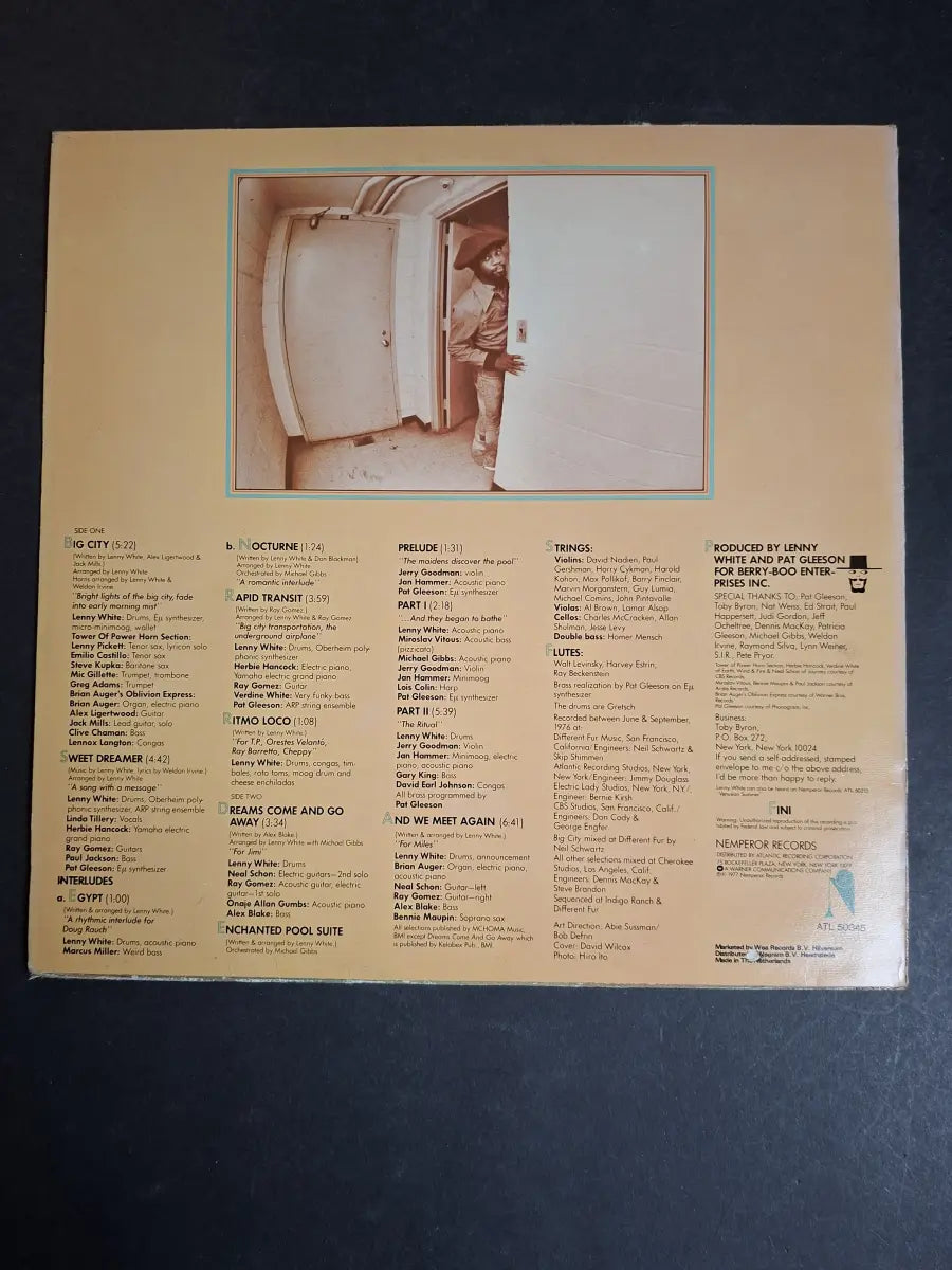 Lenny White ‎– Big City
