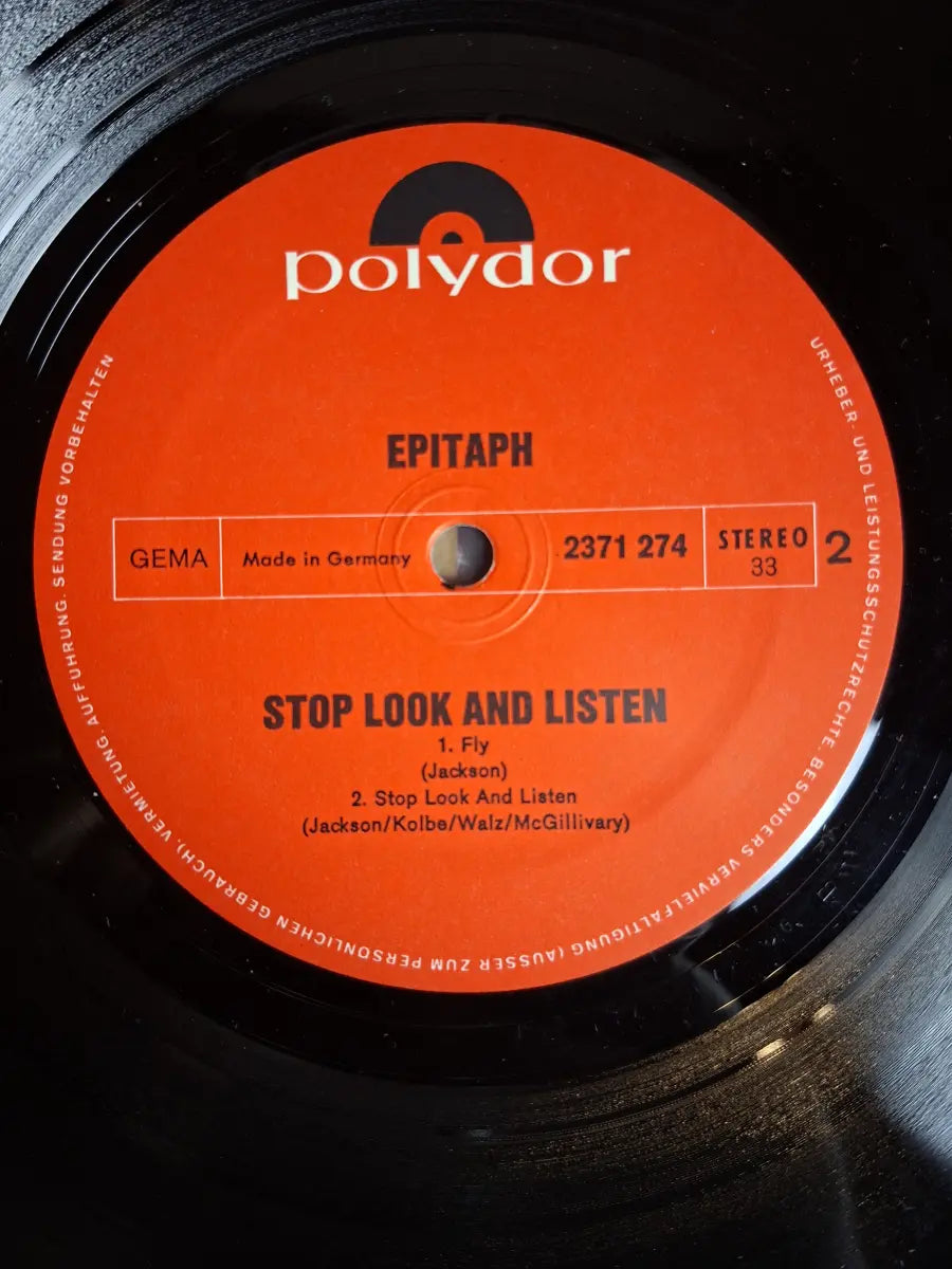 Epitaph – Stop Look And Listen