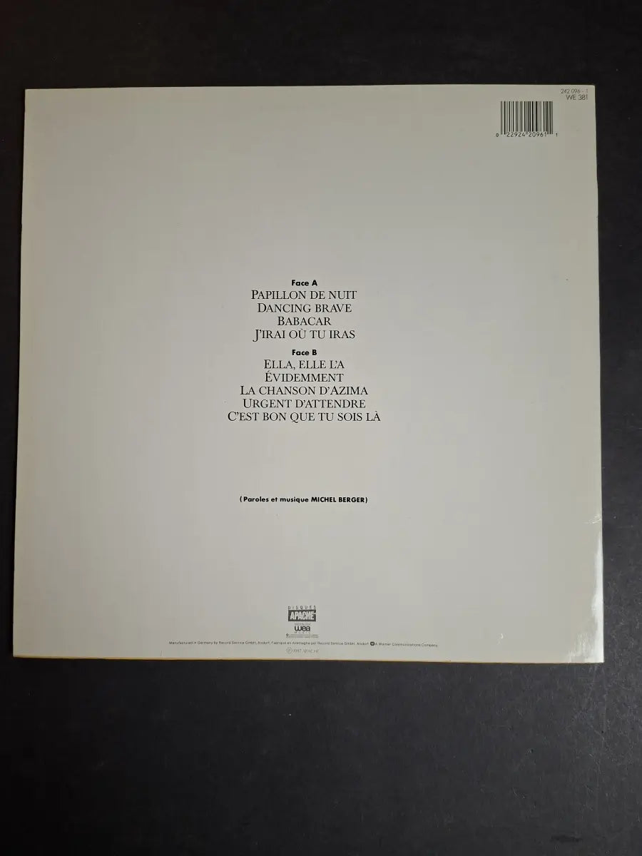 France Gall – Babacar