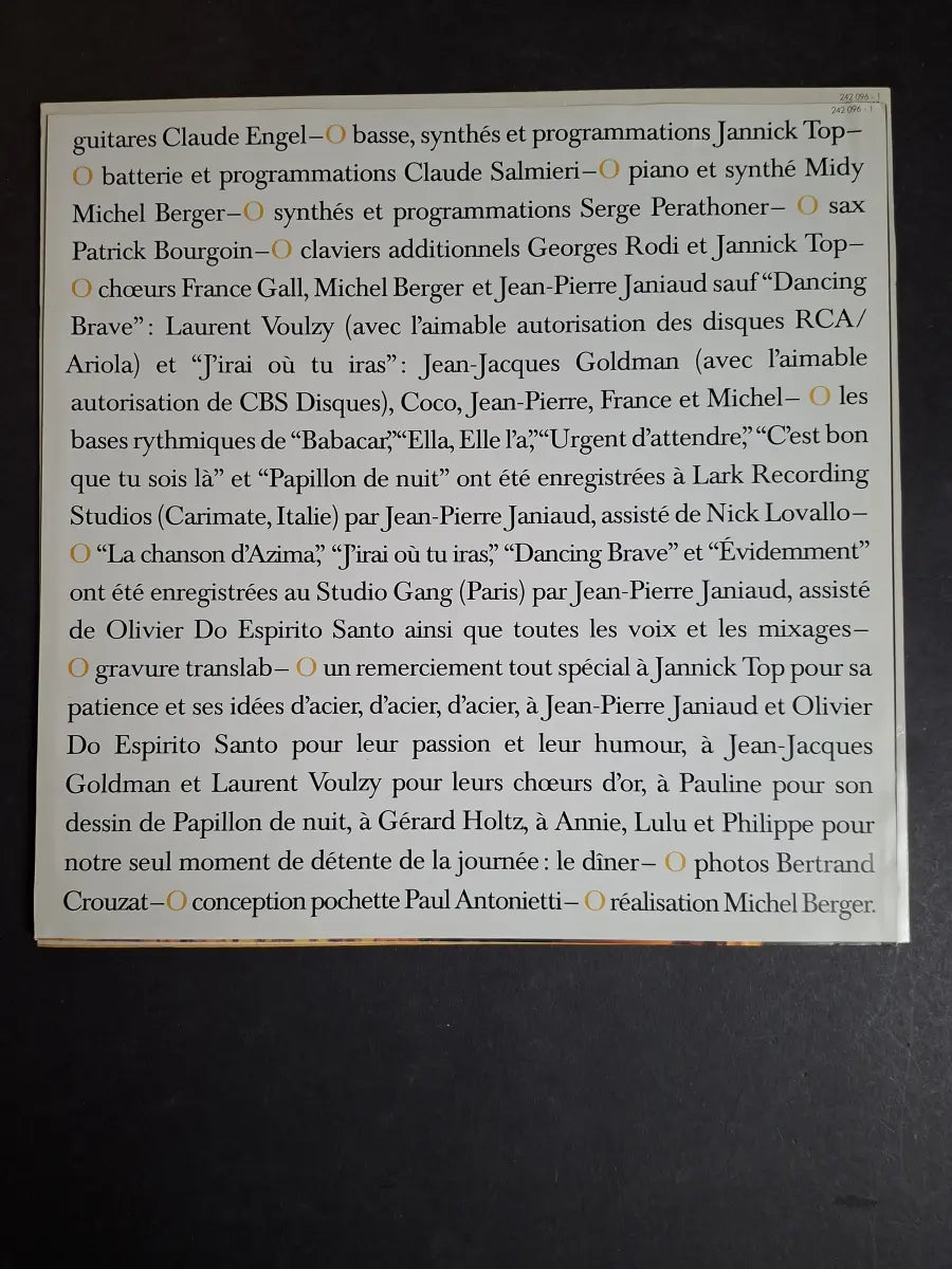 France Gall – Babacar