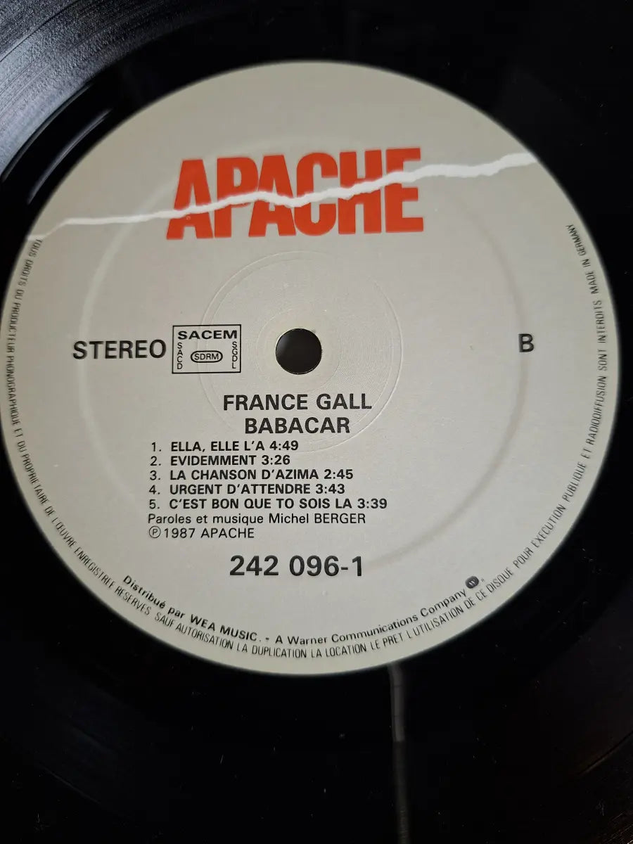 France Gall – Babacar