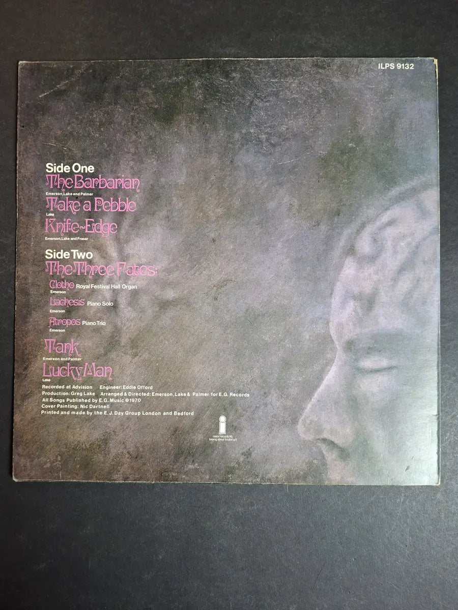 Emerson, Lake & Palmer ‎– Emerson, Lake & Palmer
