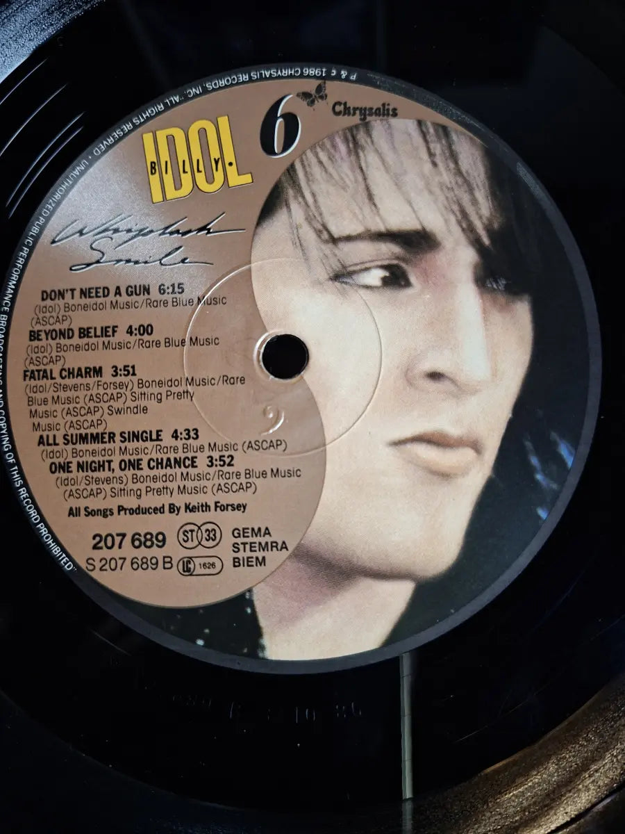 Billy Idol – Whiplash Smile