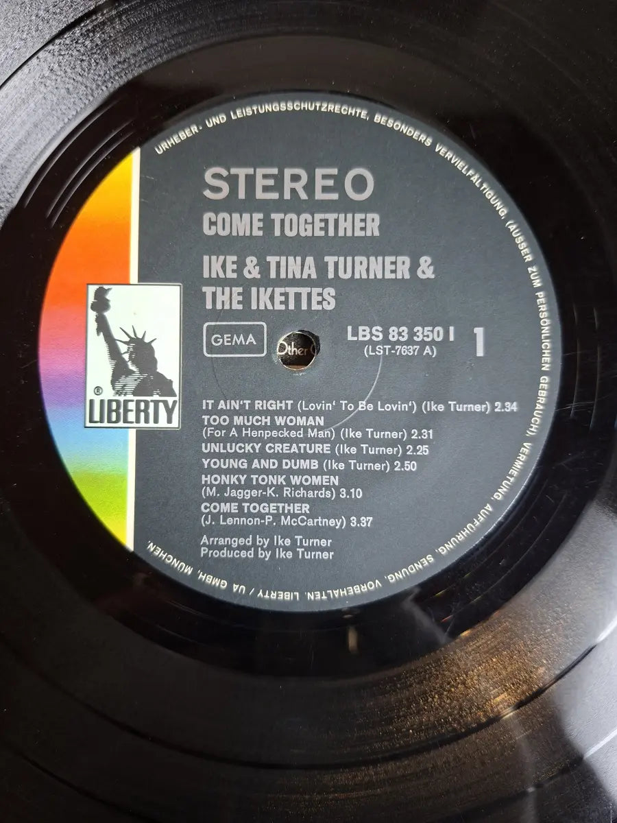 Ike & Tina Turner And The Ikettes – Come Together