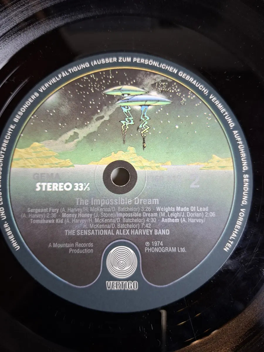 The Sensational Alex Harvey Band – The Impossible Dream
