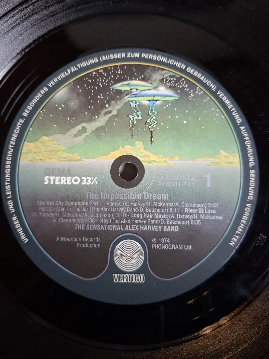 The Sensational Alex Harvey Band – The Impossible Dream