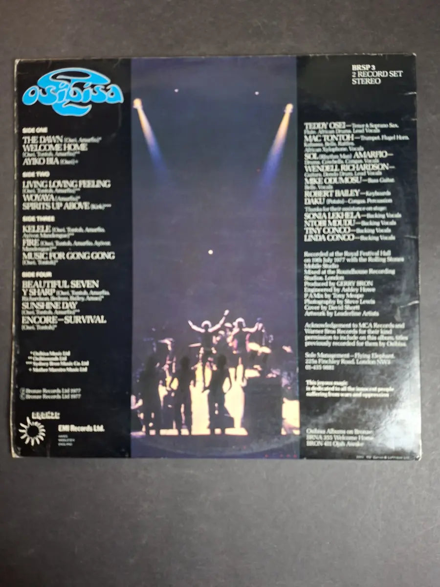 Osibisa ‎– Black Magic Night