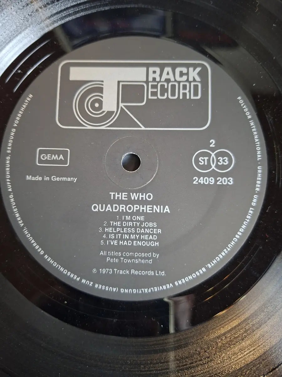 The Who ‎– Quadrophenia