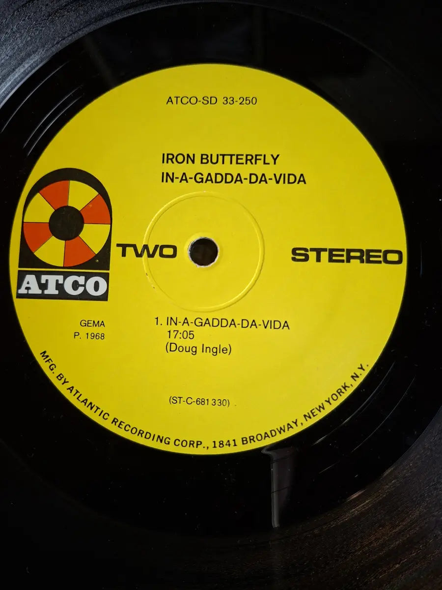 Iron Butterfly – In-A-Gadda-Da-Vida