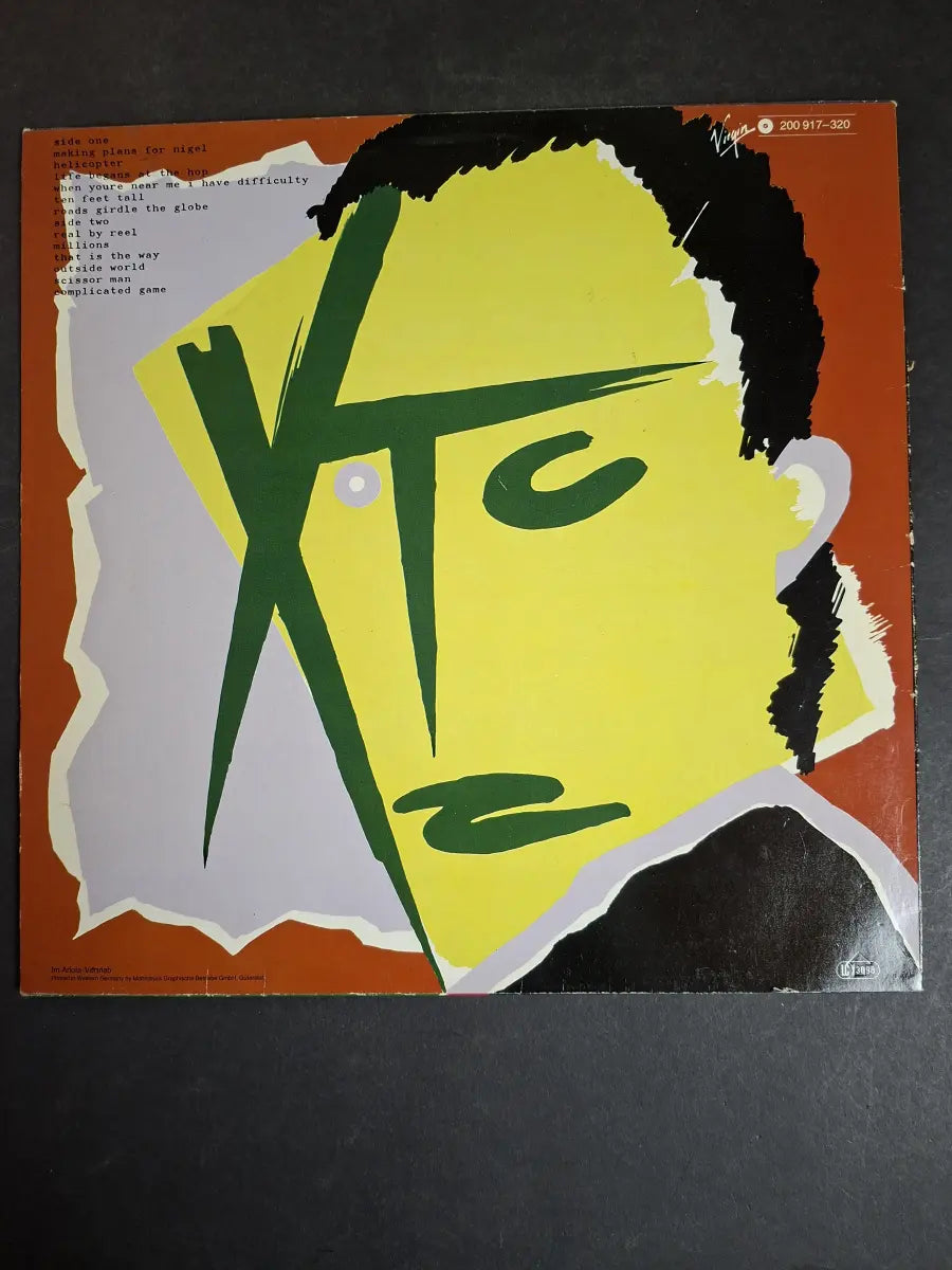 XTC ‎– Drums And Wires