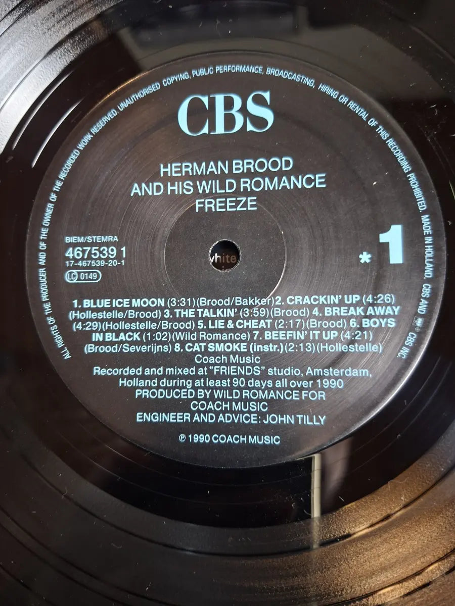 Herman Brood & His Wild Romance – Freeze