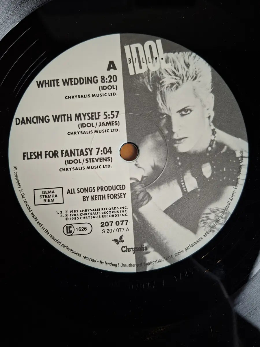 Billy Idol ‎– Vital Idol