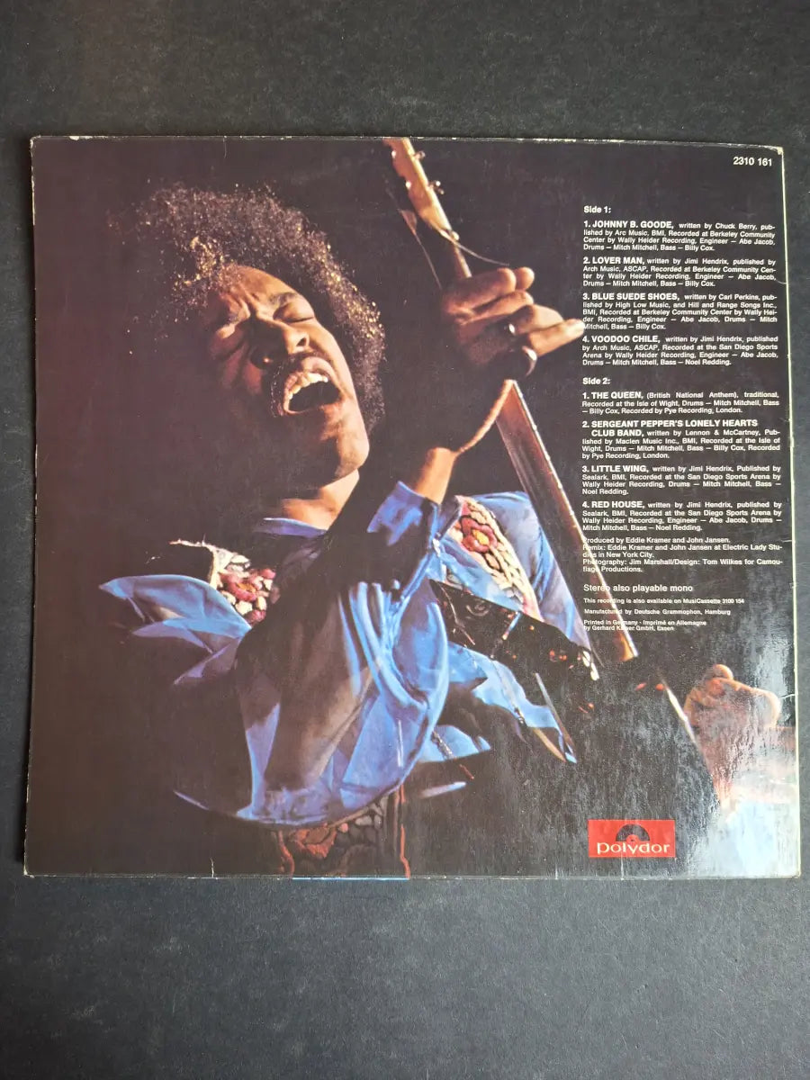 Jimi Hendrix – Hendrix In The West