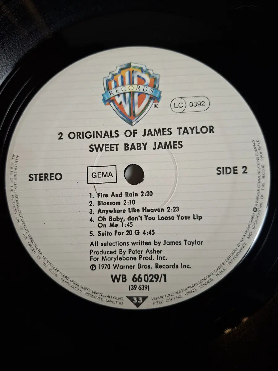 James Taylor – 2 Originals Of James Taylor