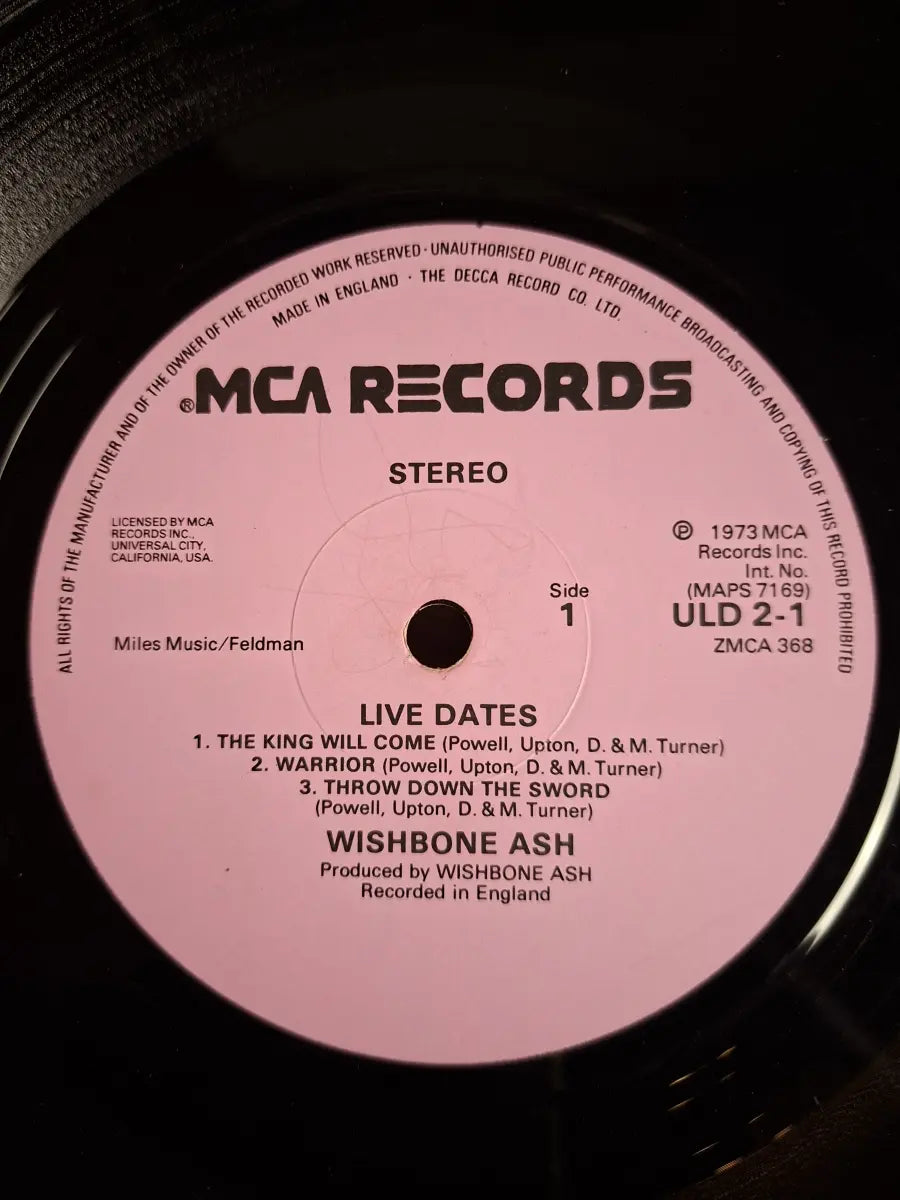 Wishbone Ash – Live Dates
