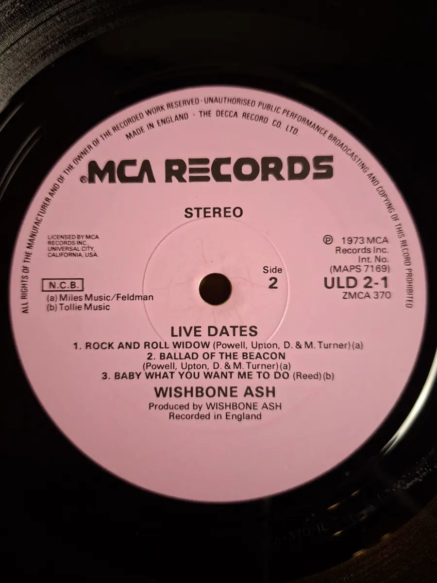Wishbone Ash – Live Dates