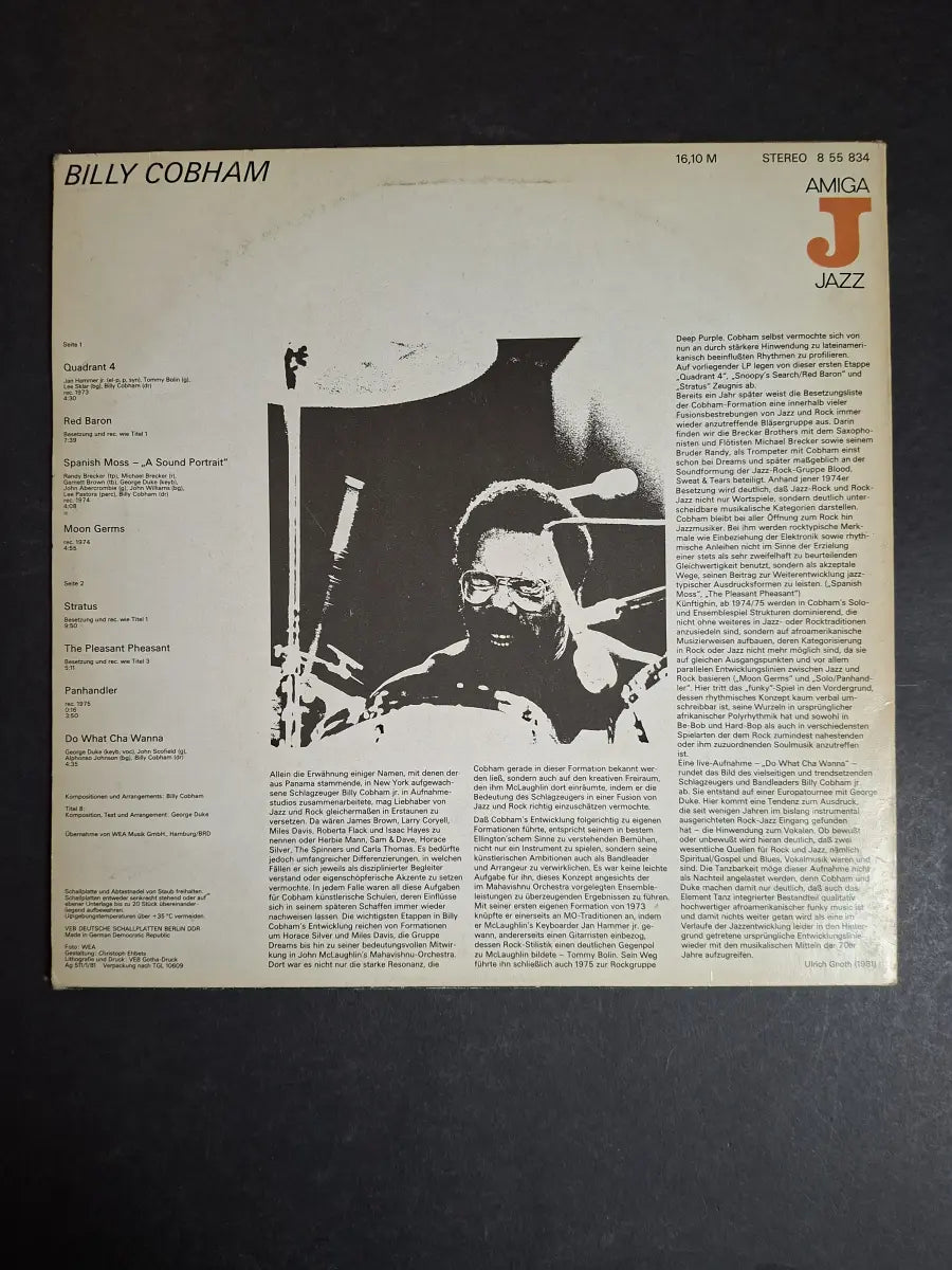 Billy Cobham – Billy Cobham