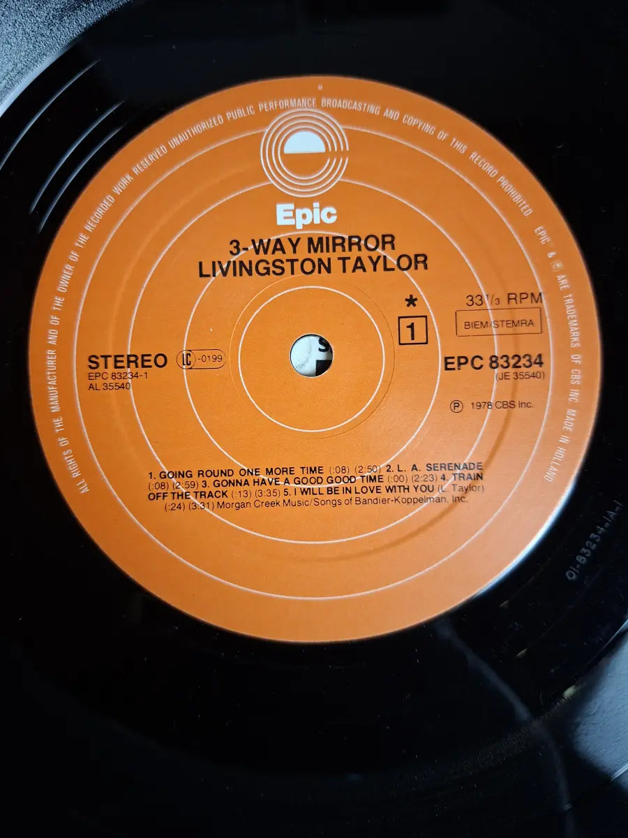 Livingston Taylor – 3-Way Mirror