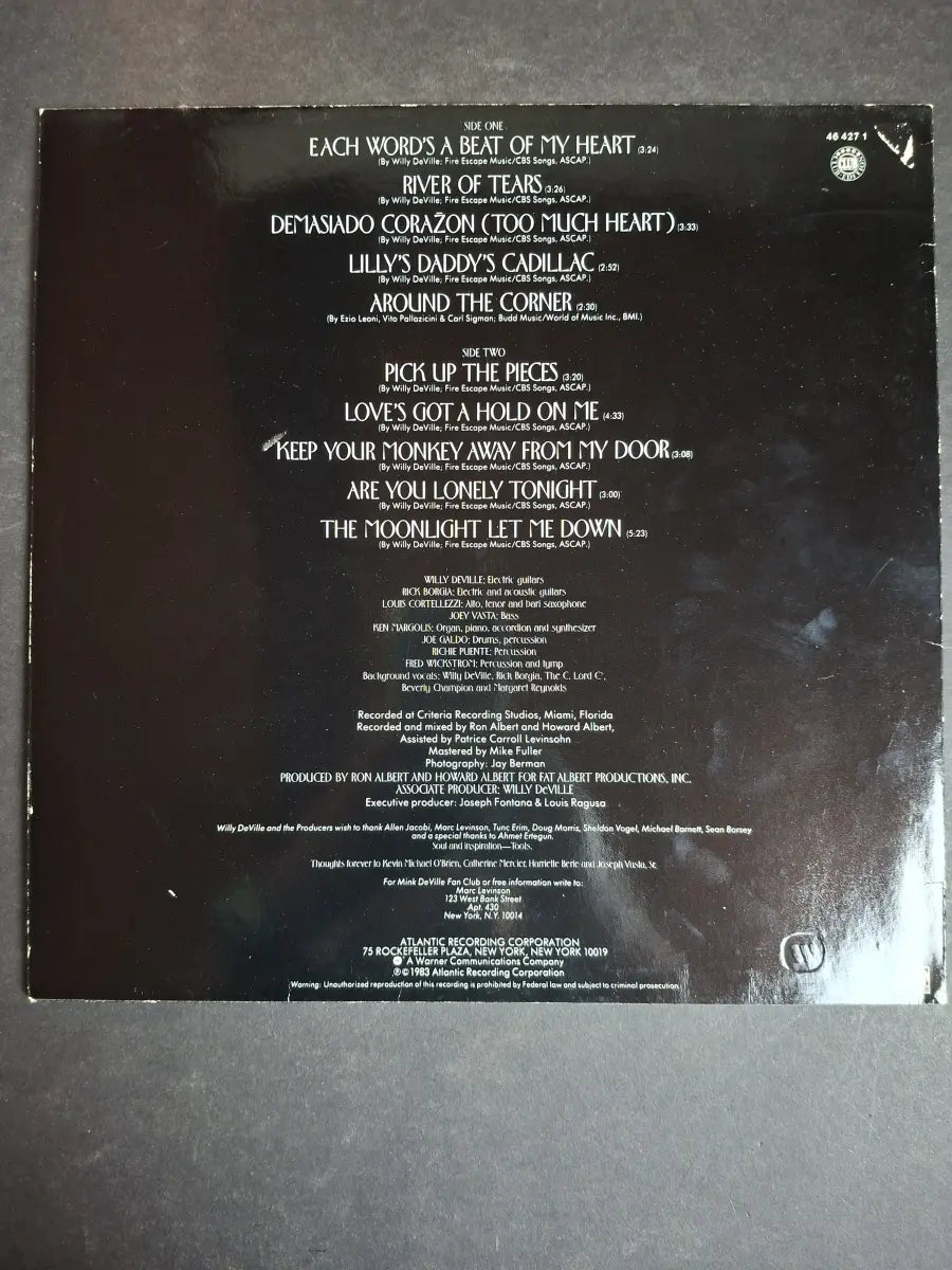 Mink DeVille – Where Angels Fear To Tread