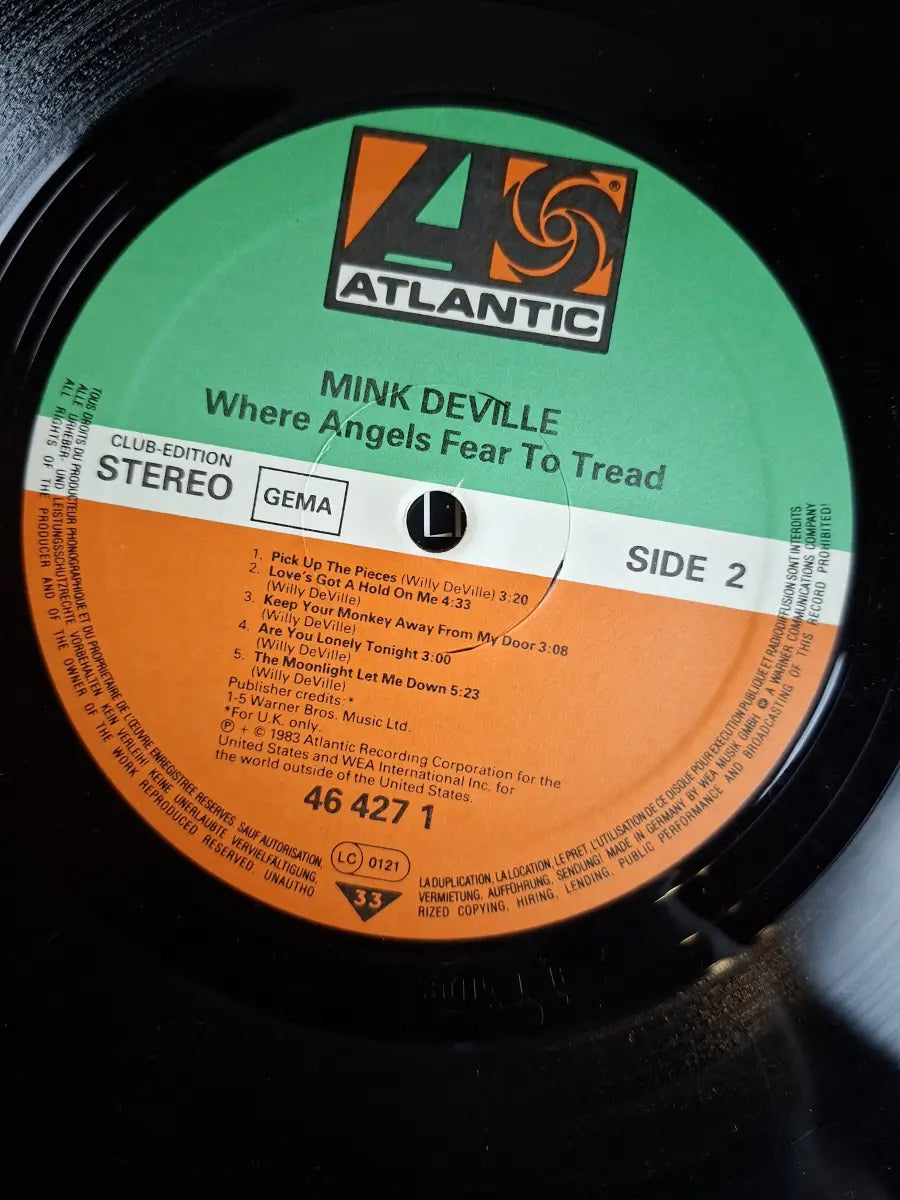 Mink DeVille – Where Angels Fear To Tread