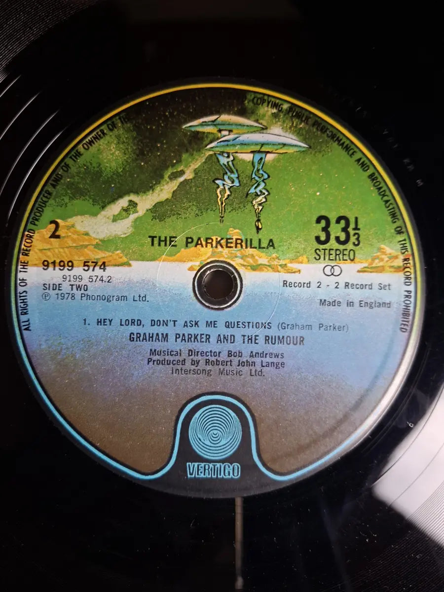 Graham Parker And The Rumour – The Parkerilla