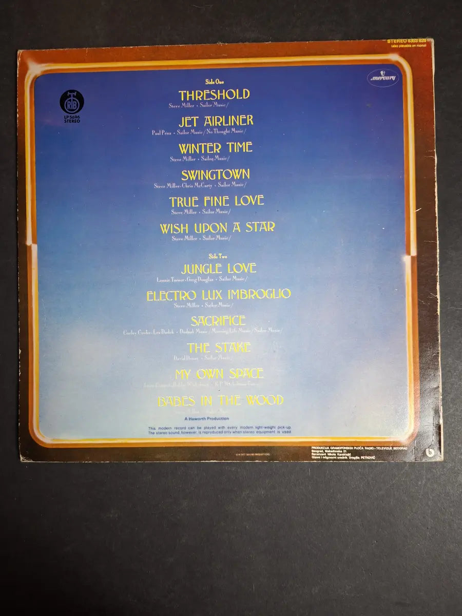 The Steve Miller Band – The Book Of Dreams