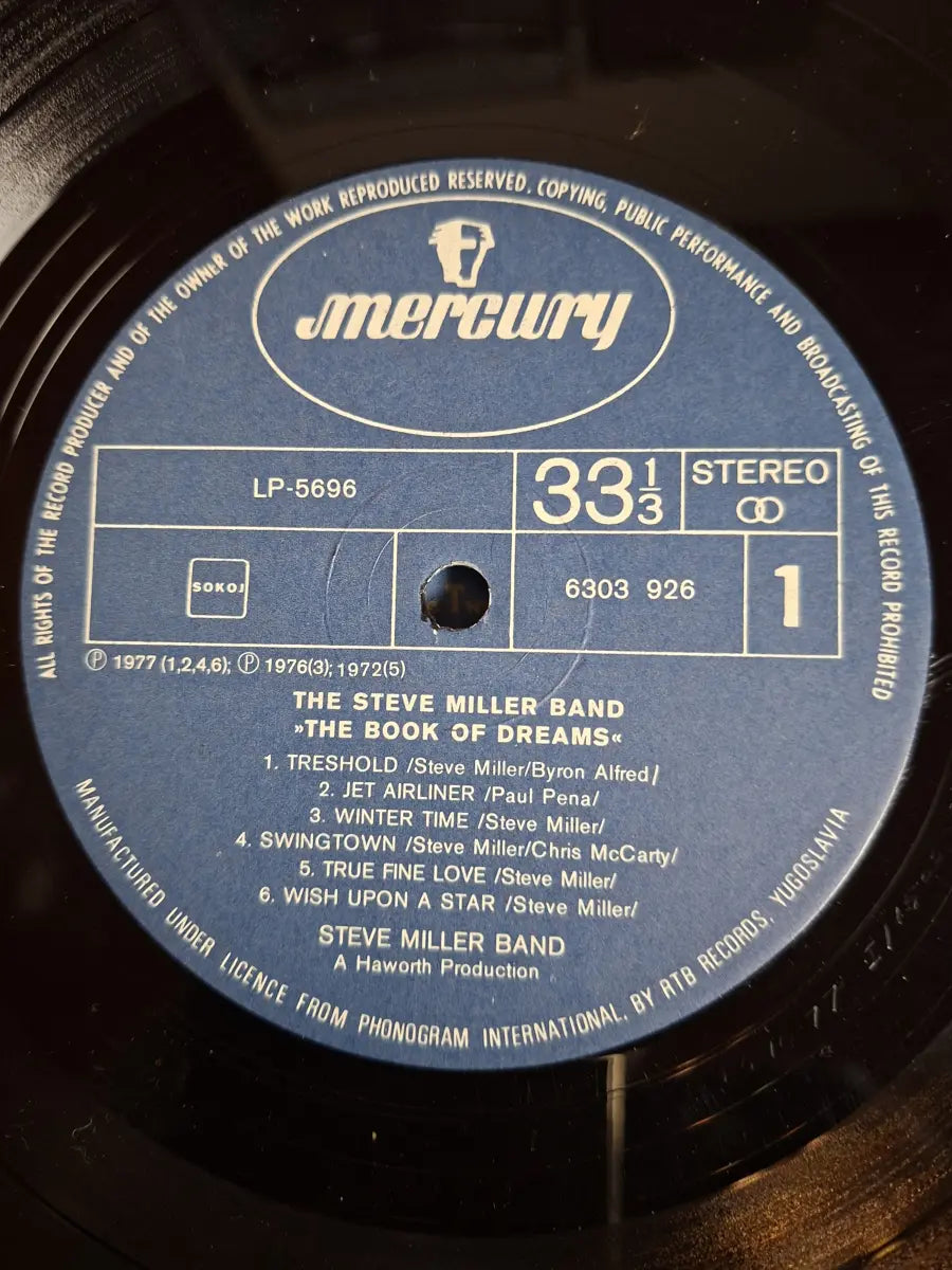 The Steve Miller Band – The Book Of Dreams