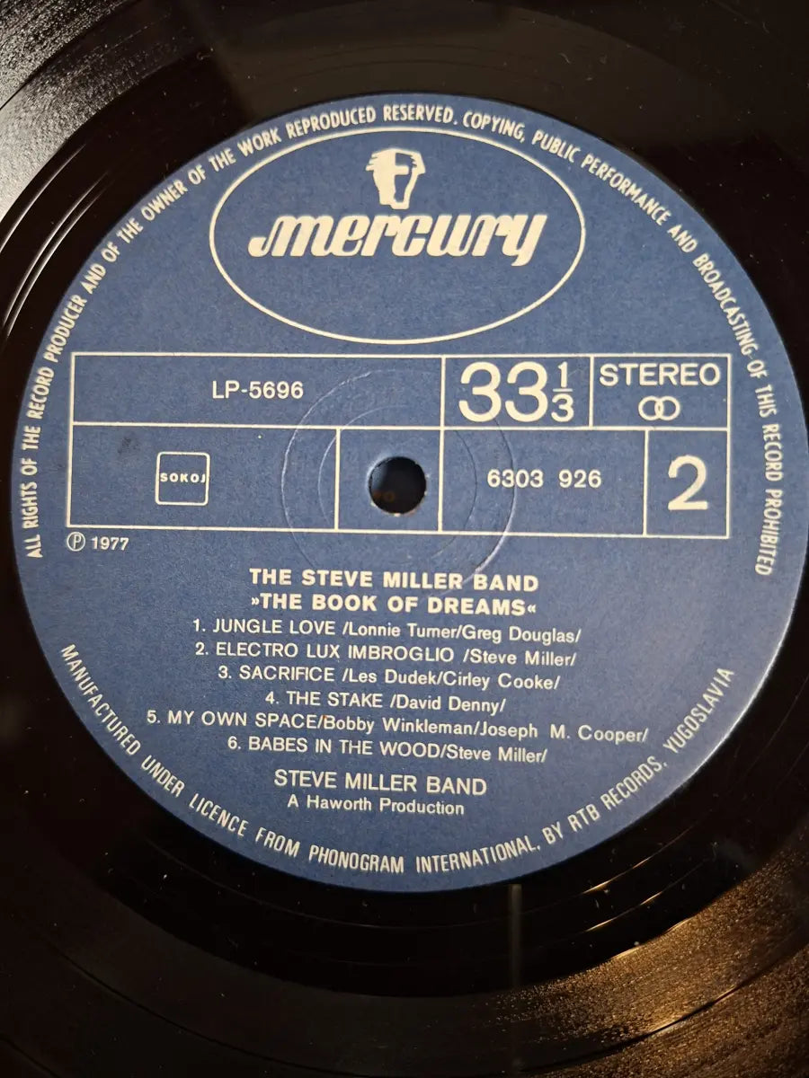 The Steve Miller Band – The Book Of Dreams