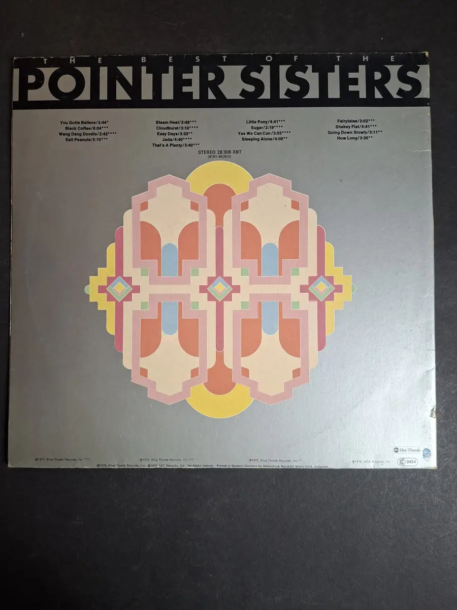 Pointer Sisters – The Best Of The Pointer Sisters