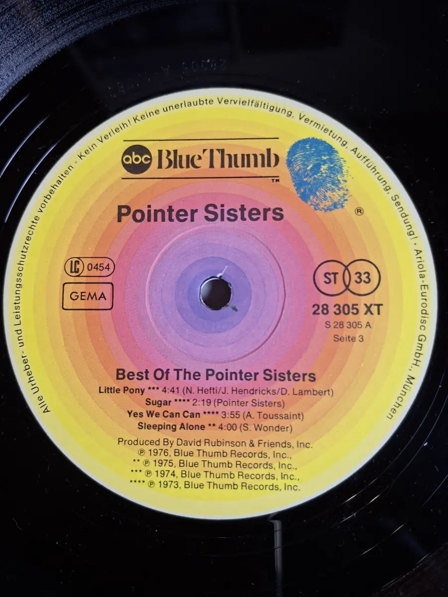 Pointer Sisters – The Best Of The Pointer Sisters