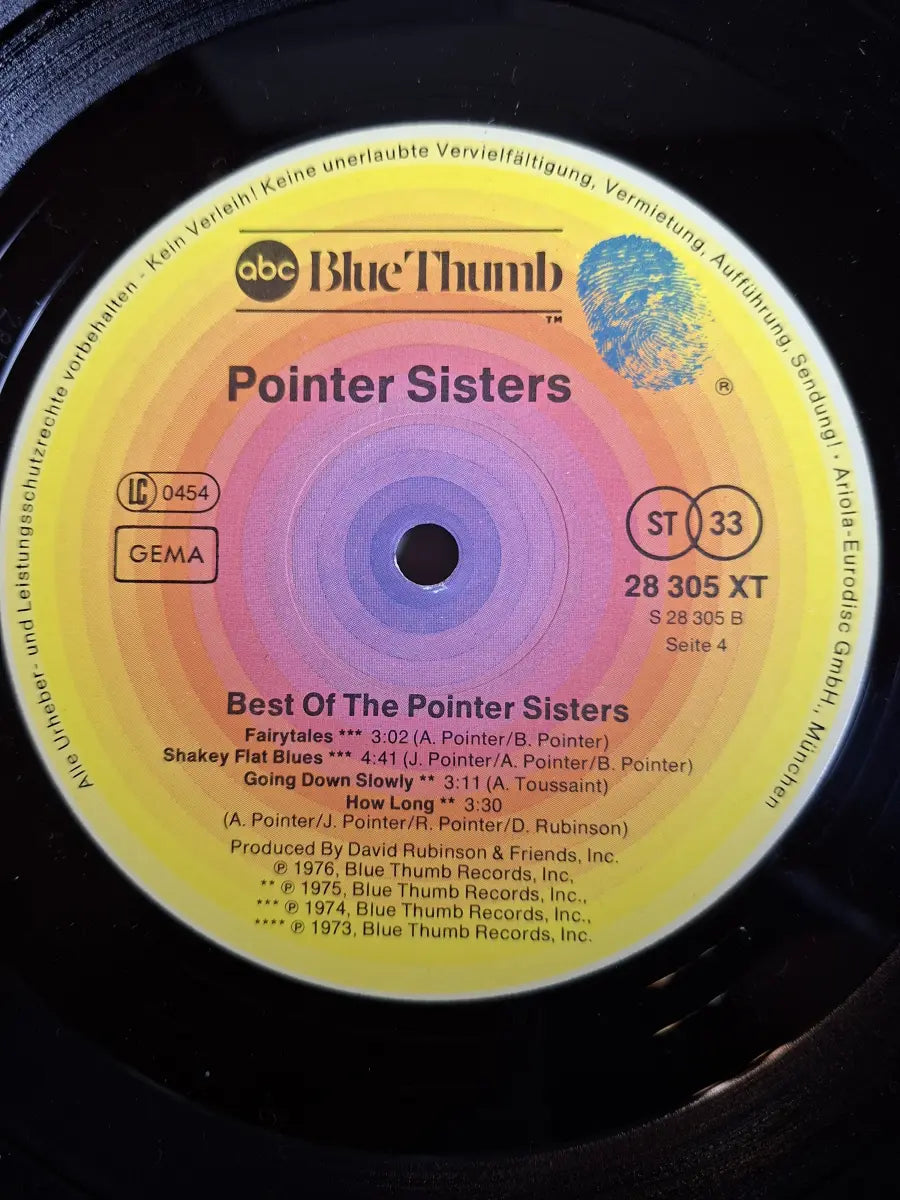 Pointer Sisters – The Best Of The Pointer Sisters