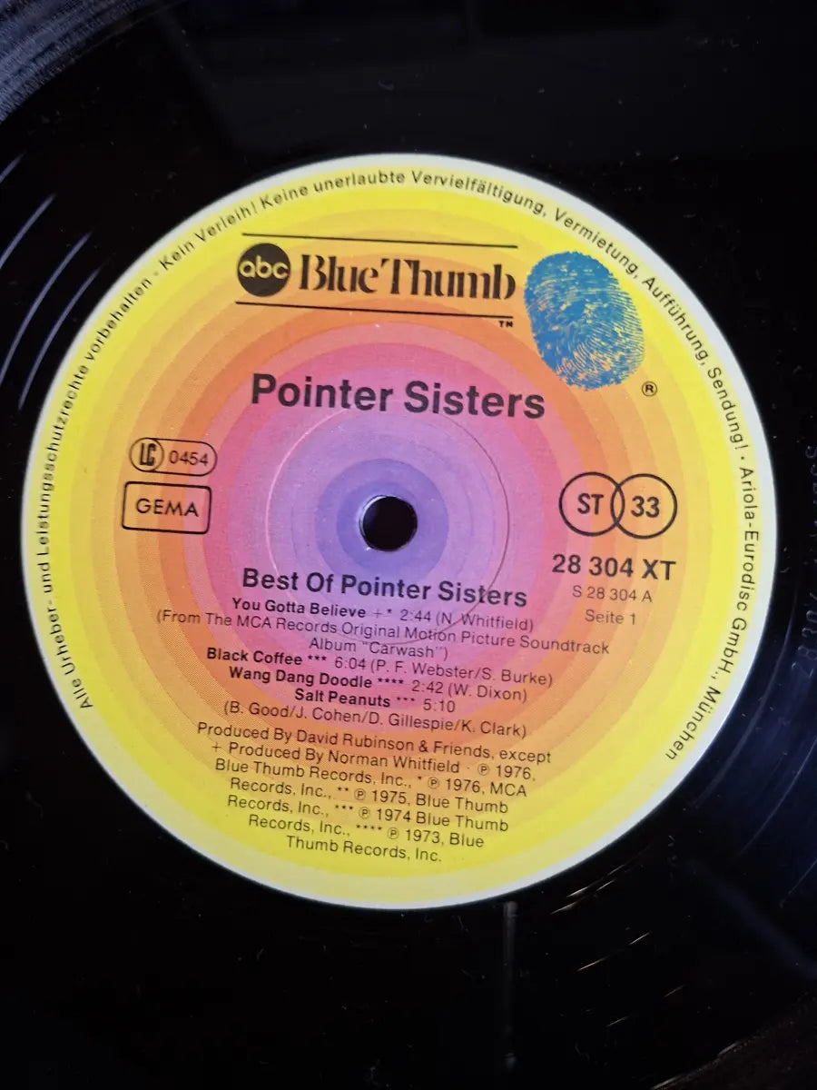 Pointer Sisters – The Best Of The Pointer Sisters