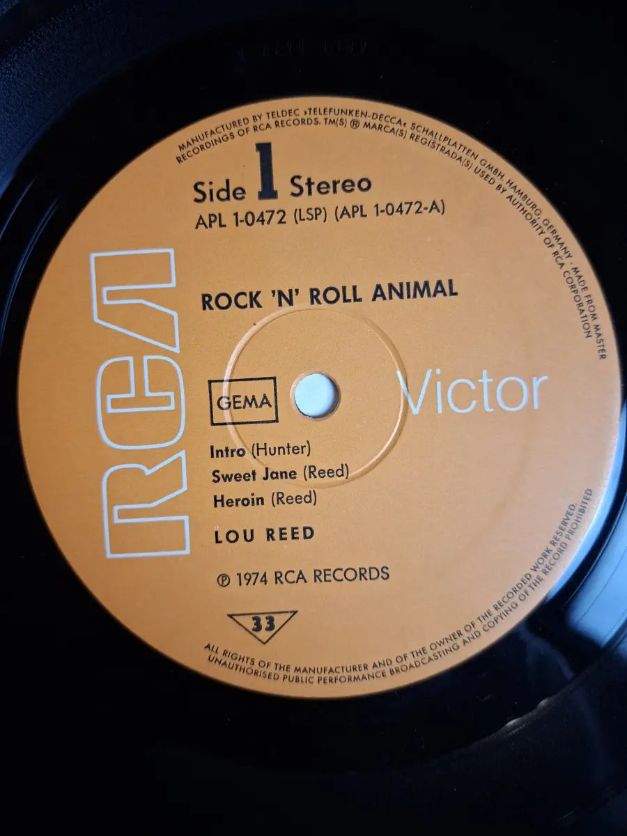 Lou Reed – Rock N Roll Animal