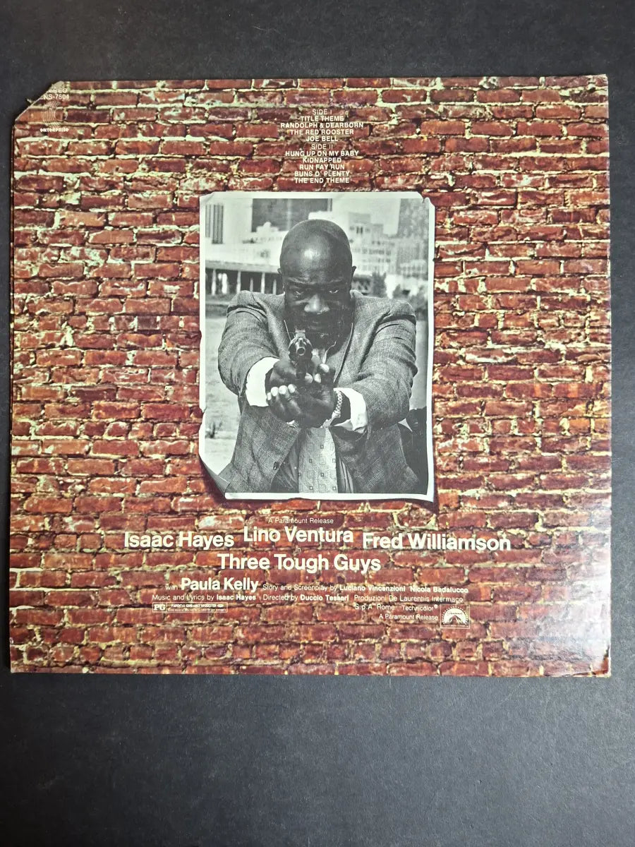 Isaac Hayes – Tough Guys (Music From The Soundtrack Of The Paramount Release 'Three Tough Guys')