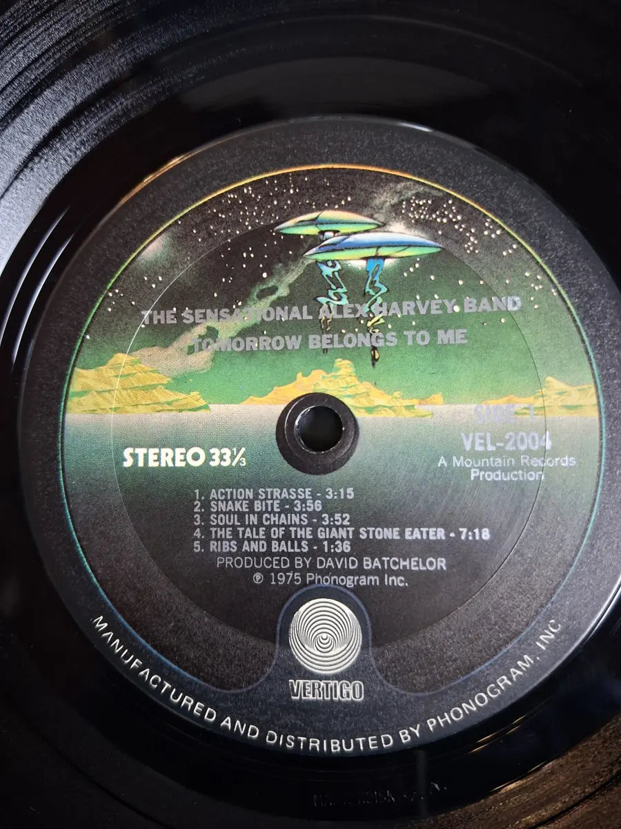 The Sensational Alex Harvey Band ‎– Tomorrow Belongs To Me