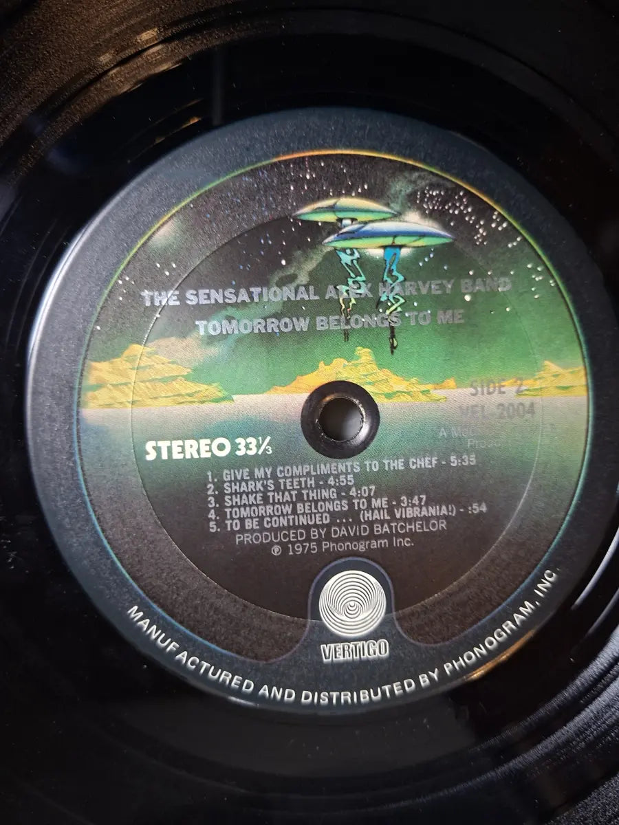 The Sensational Alex Harvey Band ‎– Tomorrow Belongs To Me