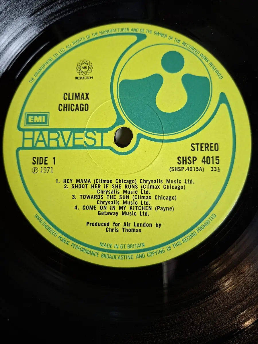 Climax Chicago ‎– Tightly Knit