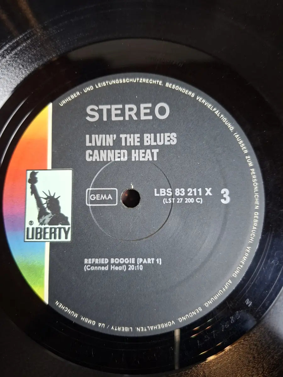 Canned Heat ‎– Living The Blues