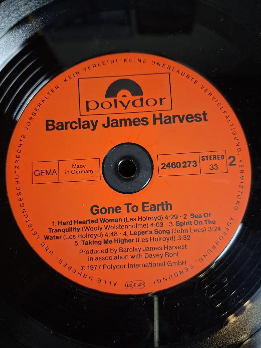 Barclay James Harvest – Gone To Earth