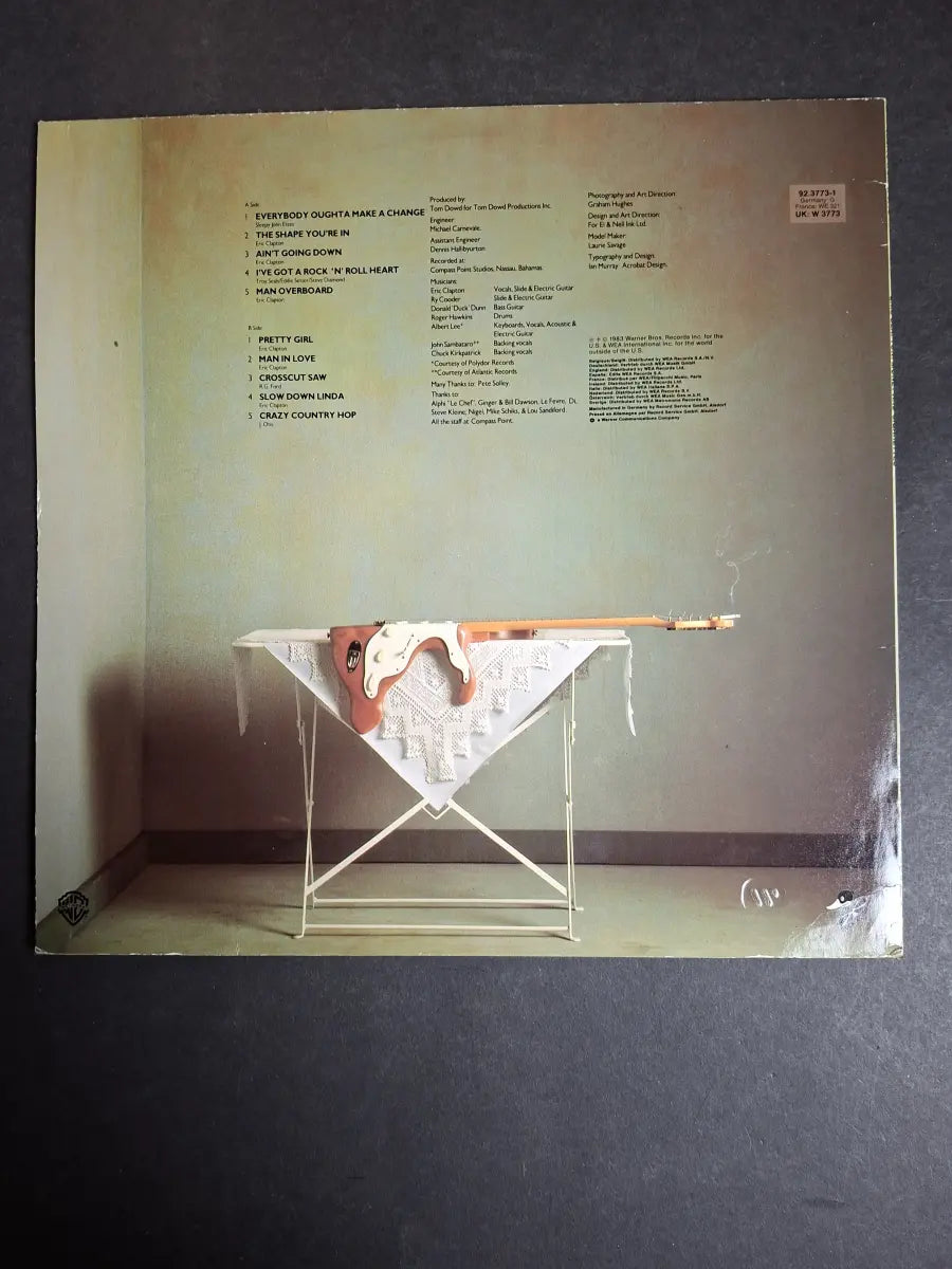 Eric Clapton ‎– Money And Cigarettes