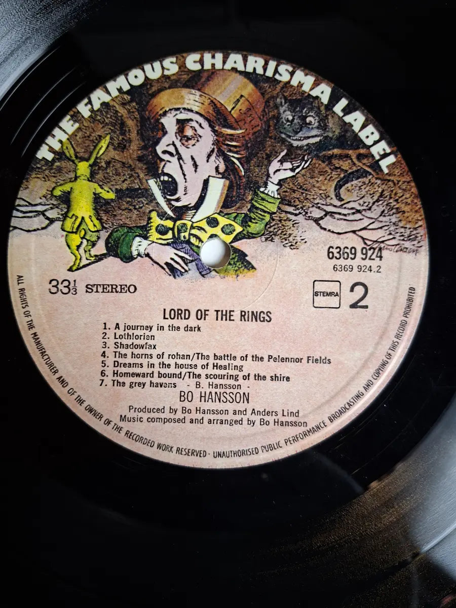 Bo Hansson – Music Inspired By Lord Of The Rings