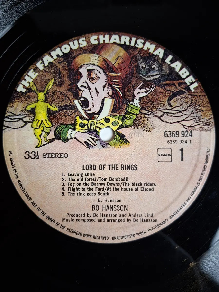 Bo Hansson – Music Inspired By Lord Of The Rings